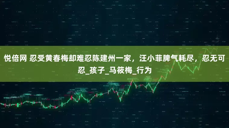 悦倍网 忍受黄春梅却难忍陈建州一家，汪小菲脾气耗尽，忍无可忍_孩子_马筱梅_行为