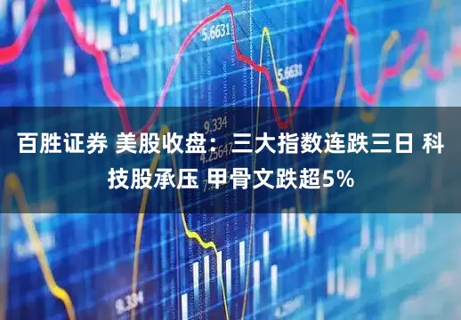 百胜证券 美股收盘：三大指数连跌三日 科技股承压 甲骨文跌超5%